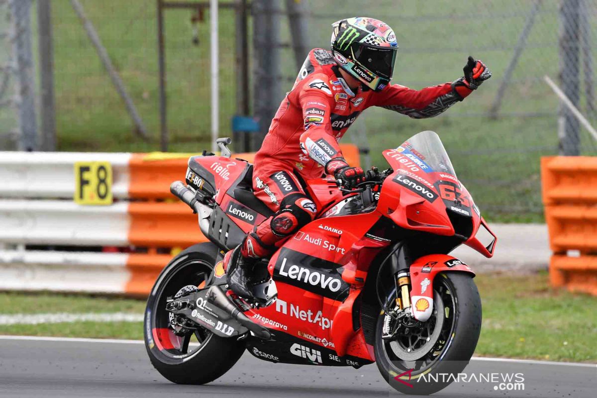 Bagnaia berharap jaga asa perebutan gelar MotoGP