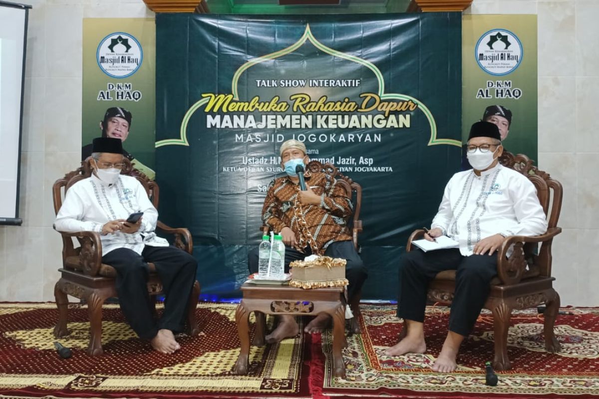 Tingkatkan kemandirian ekonomi masjid, DKM Al Haq gelar talkshow manajemen keuangan