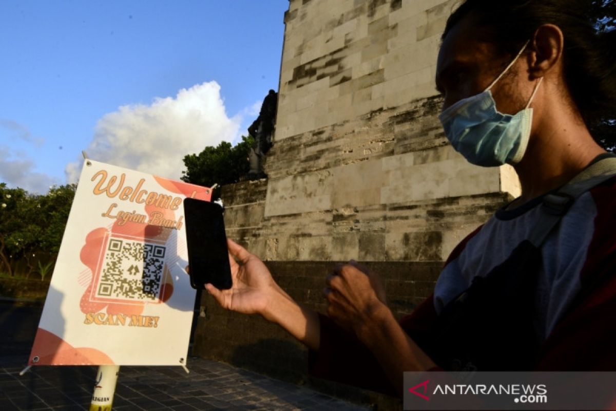 Pengelola Pantai Legian-Bali luncurkan QR Code bagi wisatawan