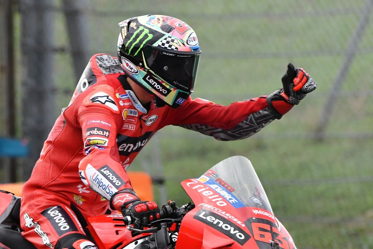 MotoGP, Bagnaia juarai GP San Marino demi pangkas jarak dari Quartararo