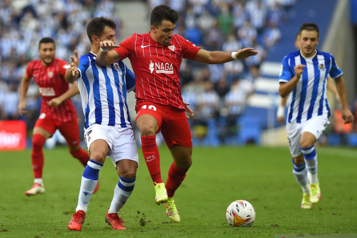 Liga Spanyol : Sevilla jegal ambisi Real Sociedad ke puncak klasemen