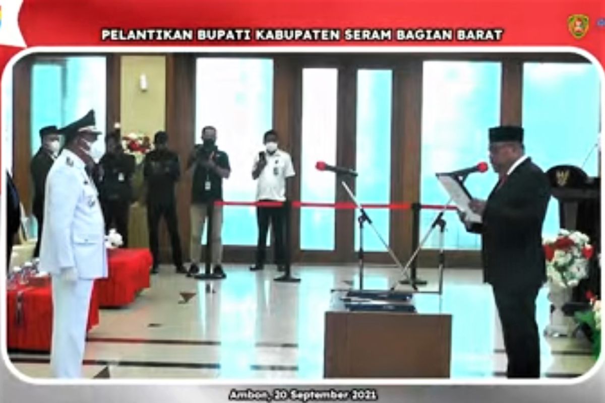 Gubernur Maluku minta Bupati Seram Bagian Barat percepat vaksinasi, intensifkan kinerja