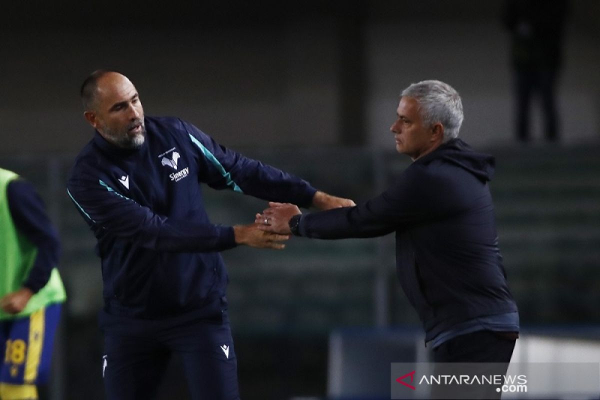 Liga Italia: Mourinho bilang Roma gagal adaptasi perubahan pelatih Verona