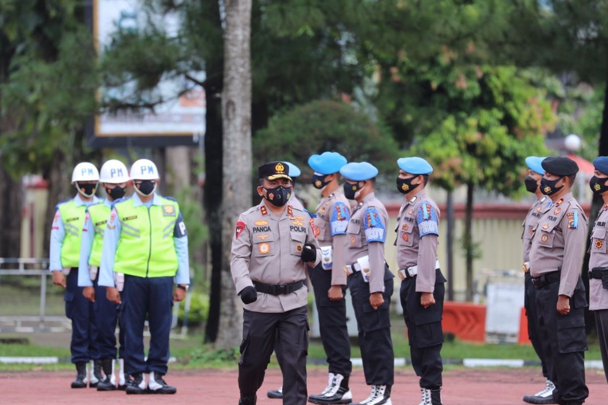 Operasi Patuh Toba 2021 melibatkan 1.295 personel kepolisian