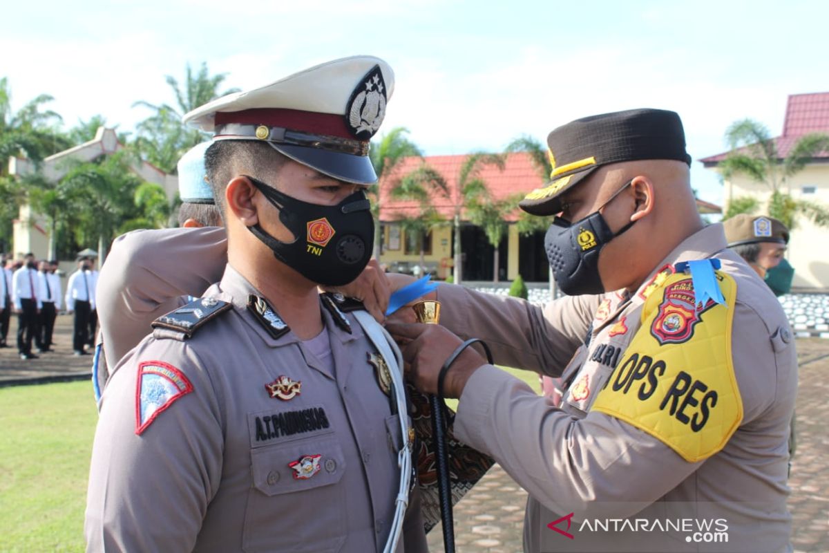 Polres Mukomuko minta pengendara disiplin terapkan protokol kesehatan