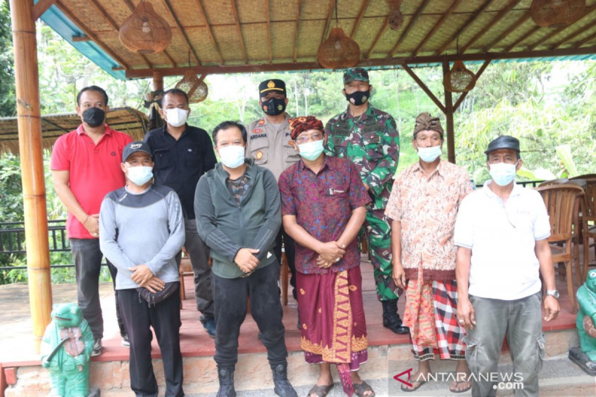 Wisata air terjun Tukad Cepung sudah dibuka lagi