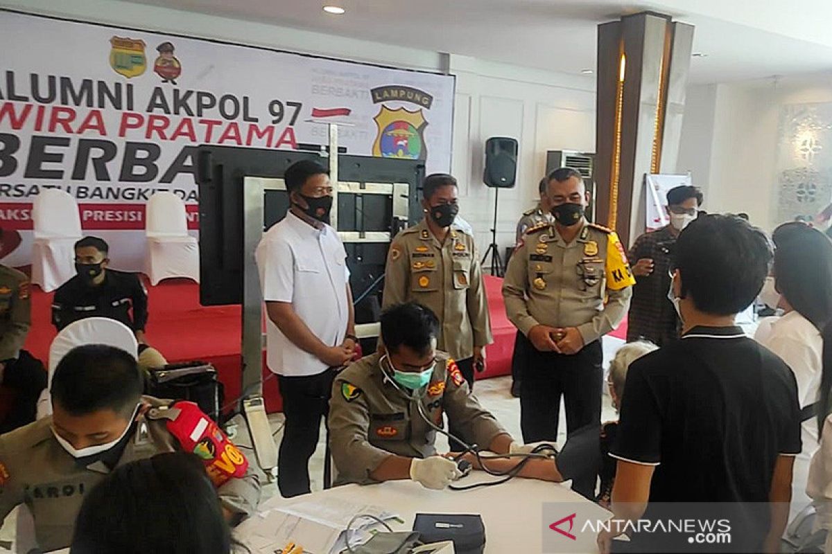 Akpol 97 Wira Pratama menggelar serbuan vaksin dan baksos