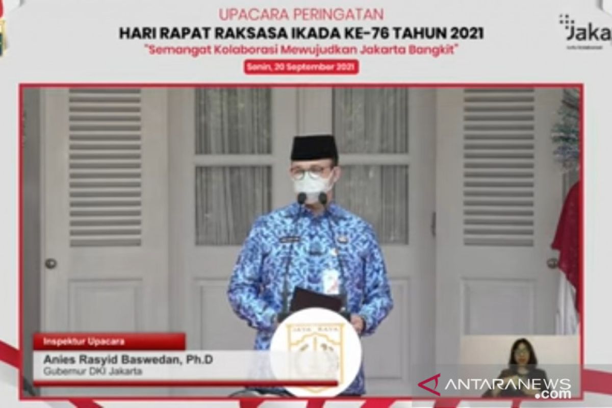 Ini kata Anies terkait makna peringatan Rapat Ikada di Jakarta