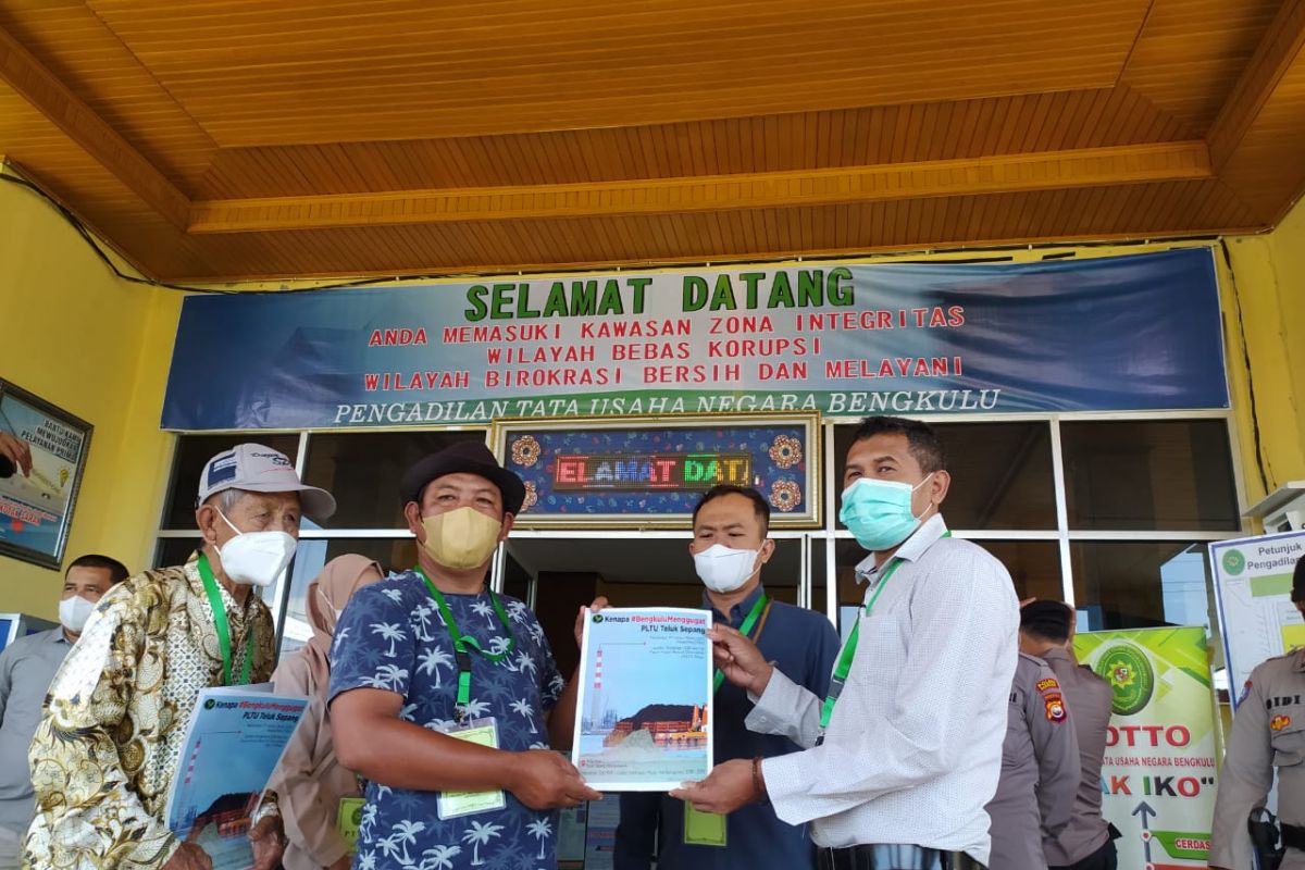 Perkara izin lingkungan PLTU Teluk Sepang, warga Bengkulu ajukan PK