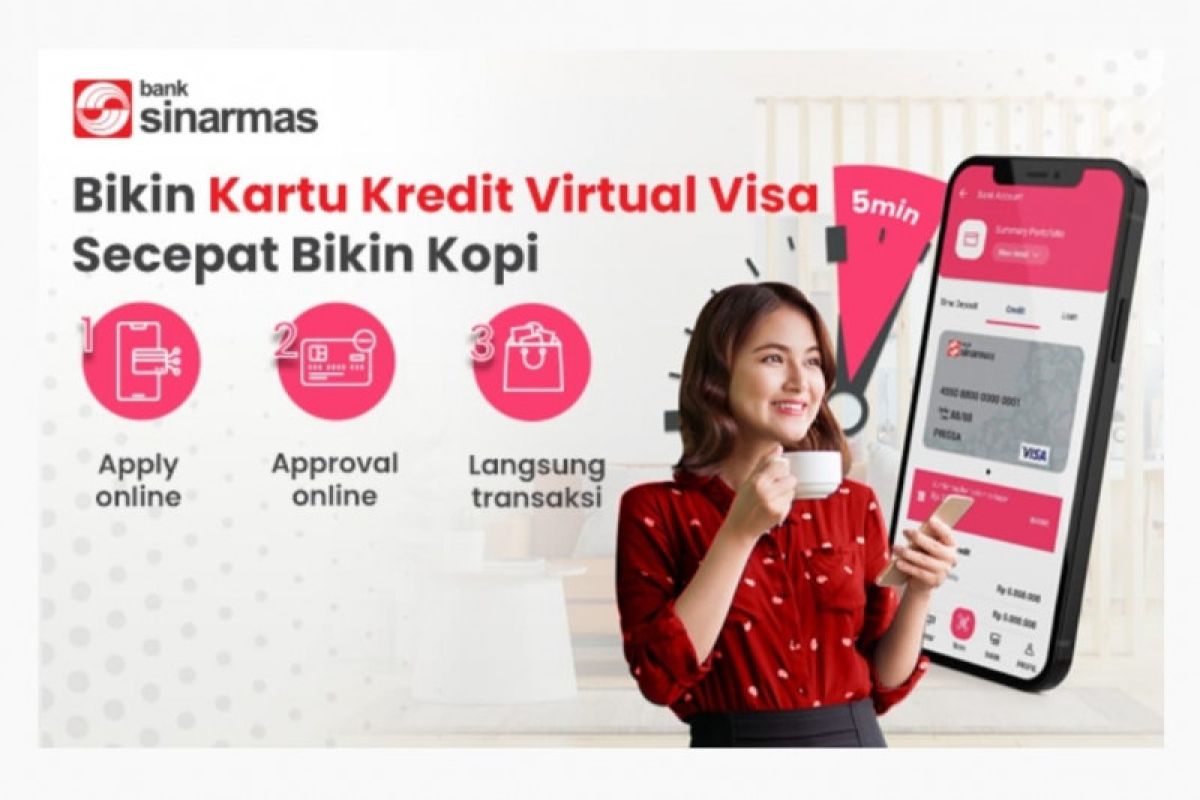 Bank Sinarmas dan Visa berkolaborasi luncurkan Kartu Kredit Virtual Visa Bank Sinarmas