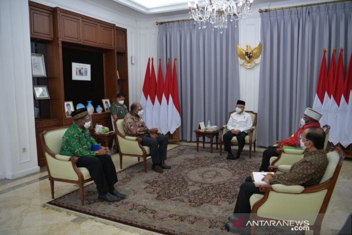 Wapres Ma'ruf Amin tekankan dua pendekatan untuk Papua dan Papua Barat