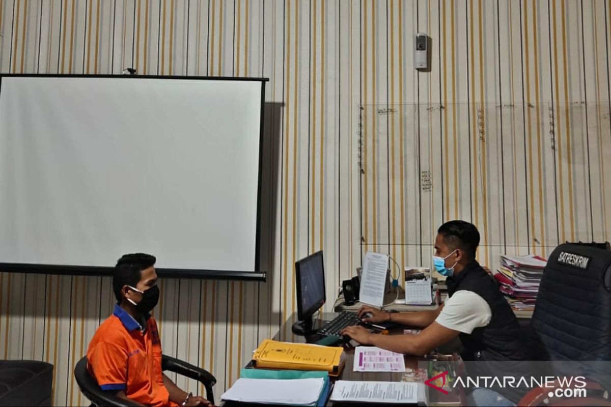 Polres Jember tangkap seorang pengedar uang palsu