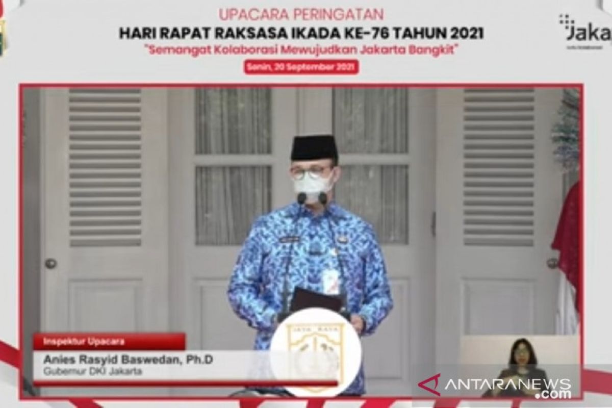Ini kata Gubernur DKI Anies Baswedan terkait makna peringatan Rapat Ikada di Jakarta