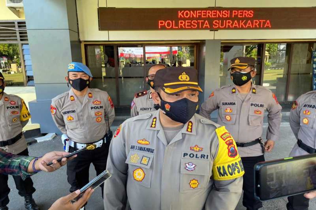 Polresta Surakarta Operasi Patuh Candi bawa misi kepatuhan disiplin prokes