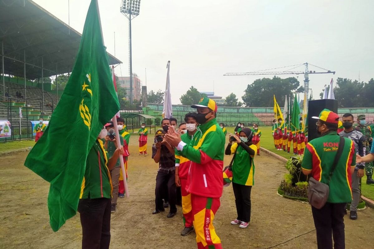 Wali kota Medan limpahkan pengelolaan sembilan fasilitas olehraga ke Dispora