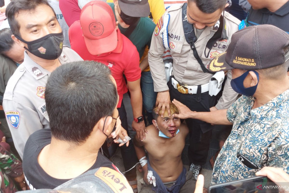 Personel Polsek Cilincing tangkap pemuda terduga pencuri motor