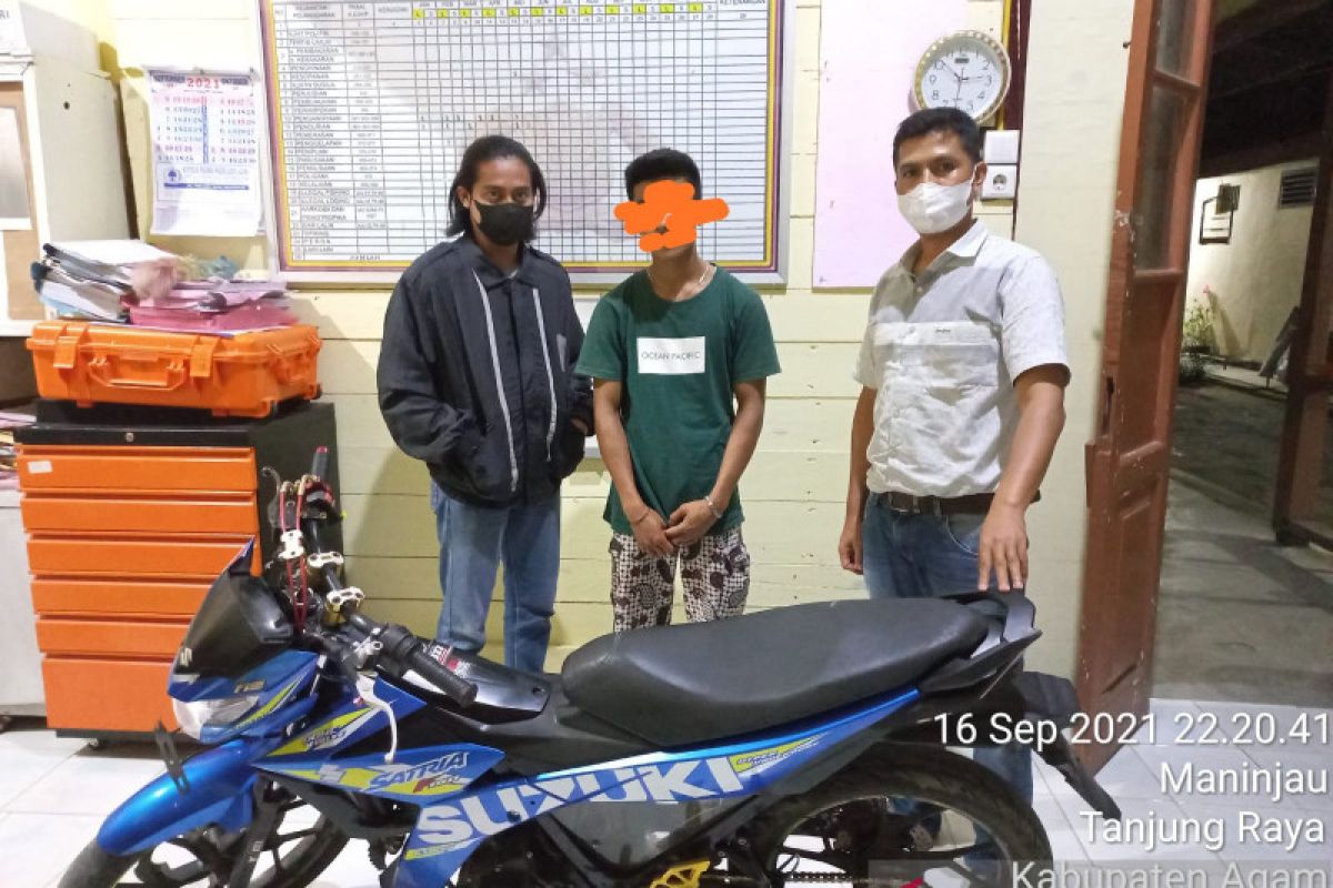 Curi sepeda motor, warga Rambai Agam berinisial RK ditangkap polisi