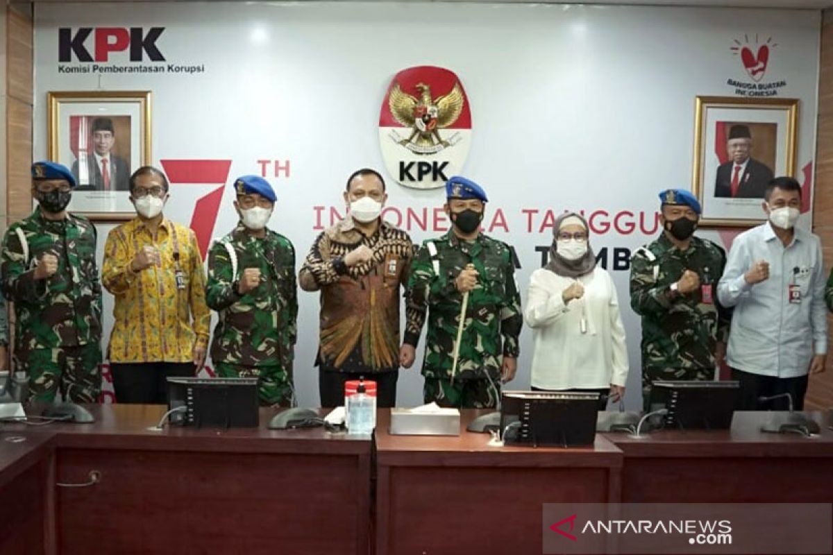 Kpk Puspom Tni Perkuat Koordinasi Pemberantasan Korupsi Antara News