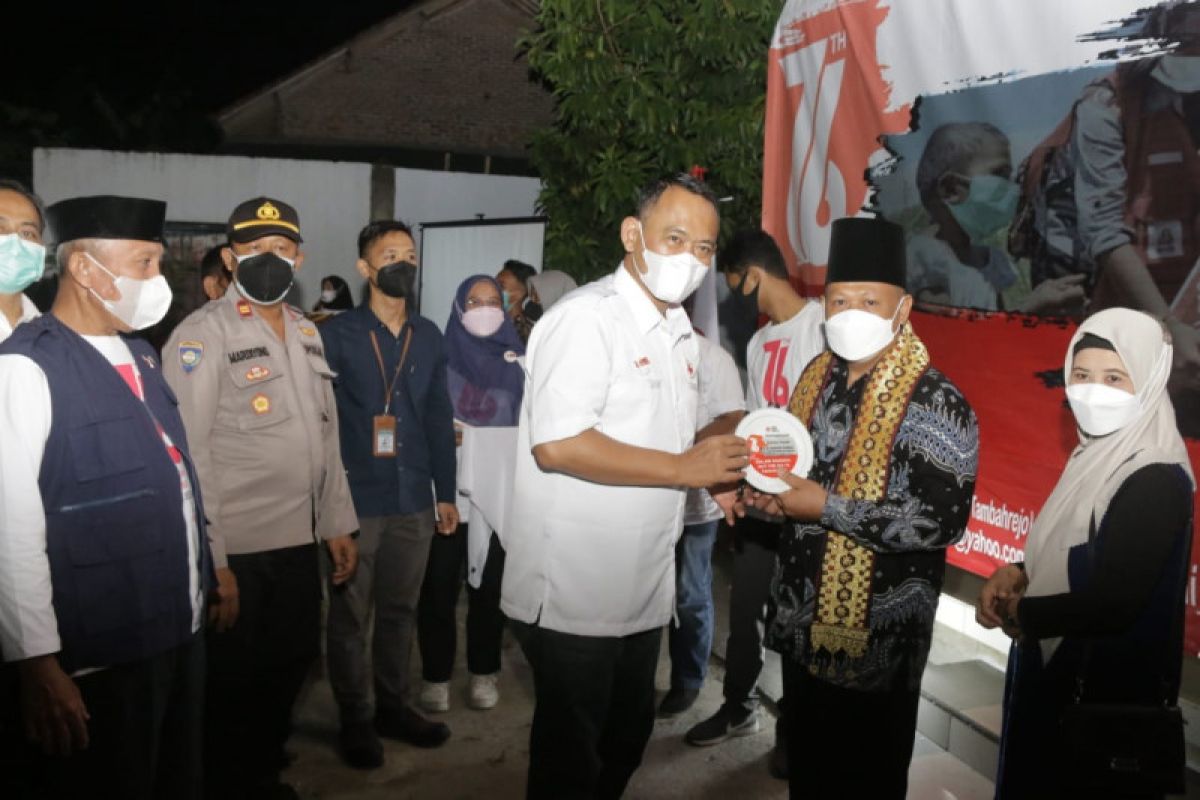 Mugi Hartono dinobatkan sebagai Duta Donor Darah Pringsewu