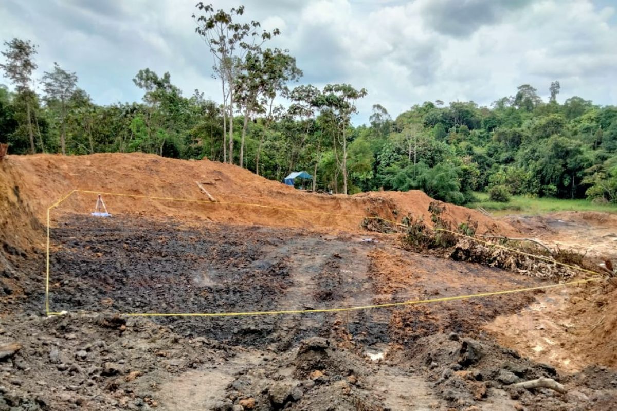 Polisi tangkap dua tersangka penambang batu bara ilegal di Kaltim