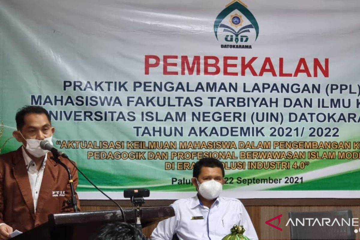 FTIK UIN Palu  turunkan 528 mahasiswa PPL di 40 madrasah di Pasigala