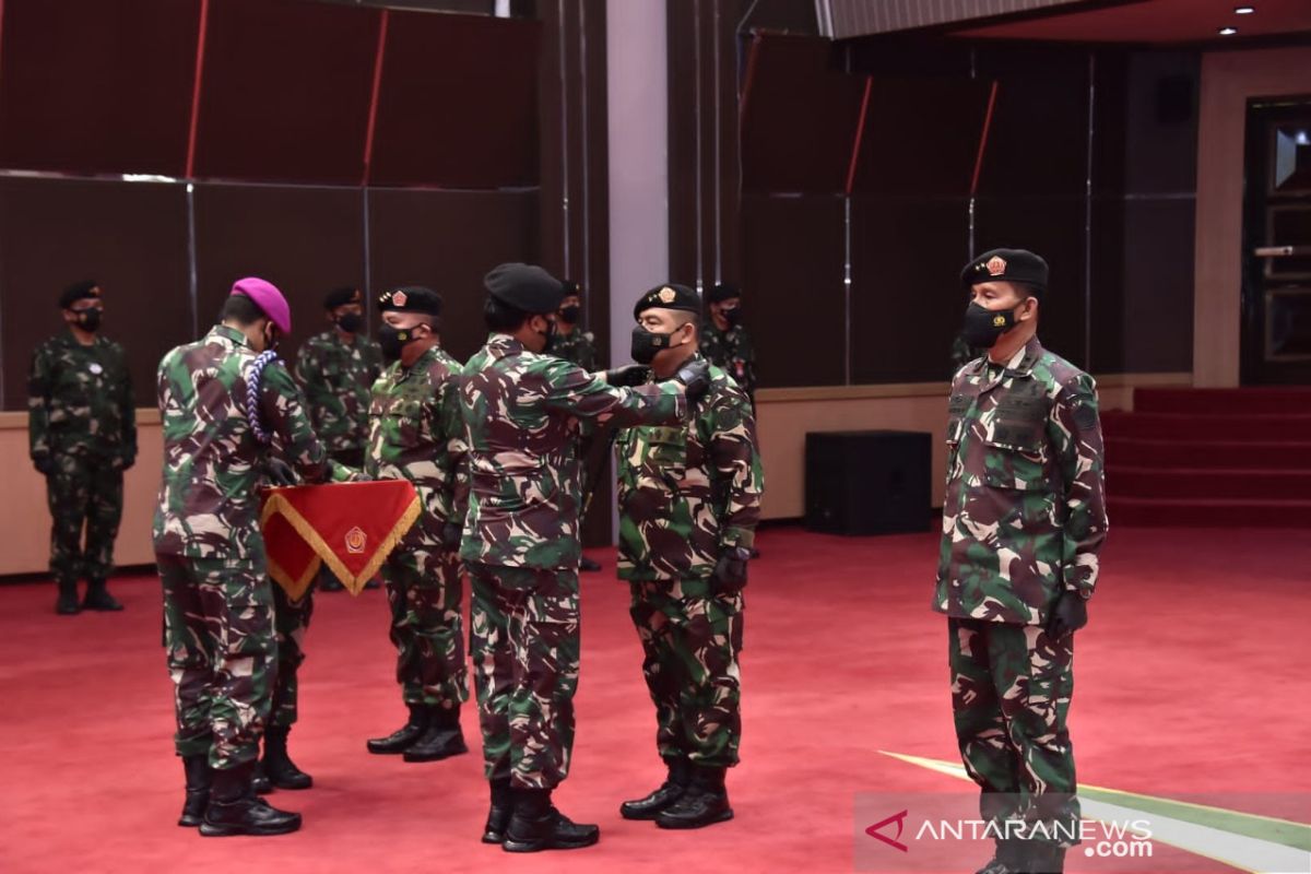 Panglima TNI pimpin upacara sertijab Dankodiklat, Aster, Kapuskes dan Kasetum