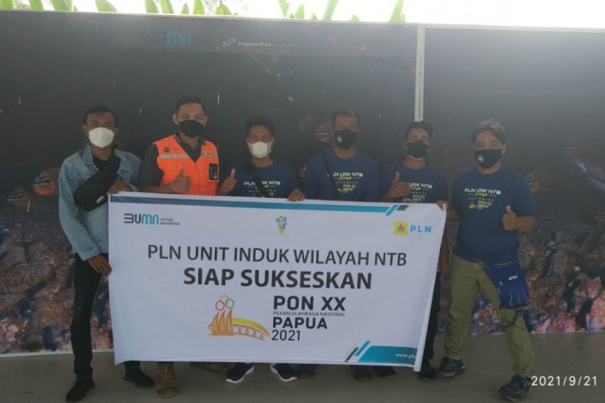 PLN NTB kirim 20 personel sukseskan PON XX Papua