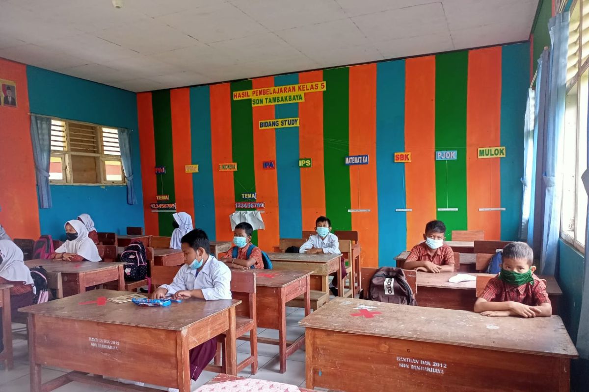 Ratusan sekolah di Kabupaten Serang laksanakan PTM terbatas