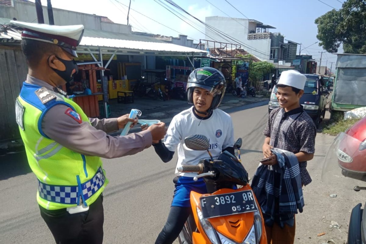 Operasi Patuh Lodaya jadi momen edukasi penerapan protokol kesehatan