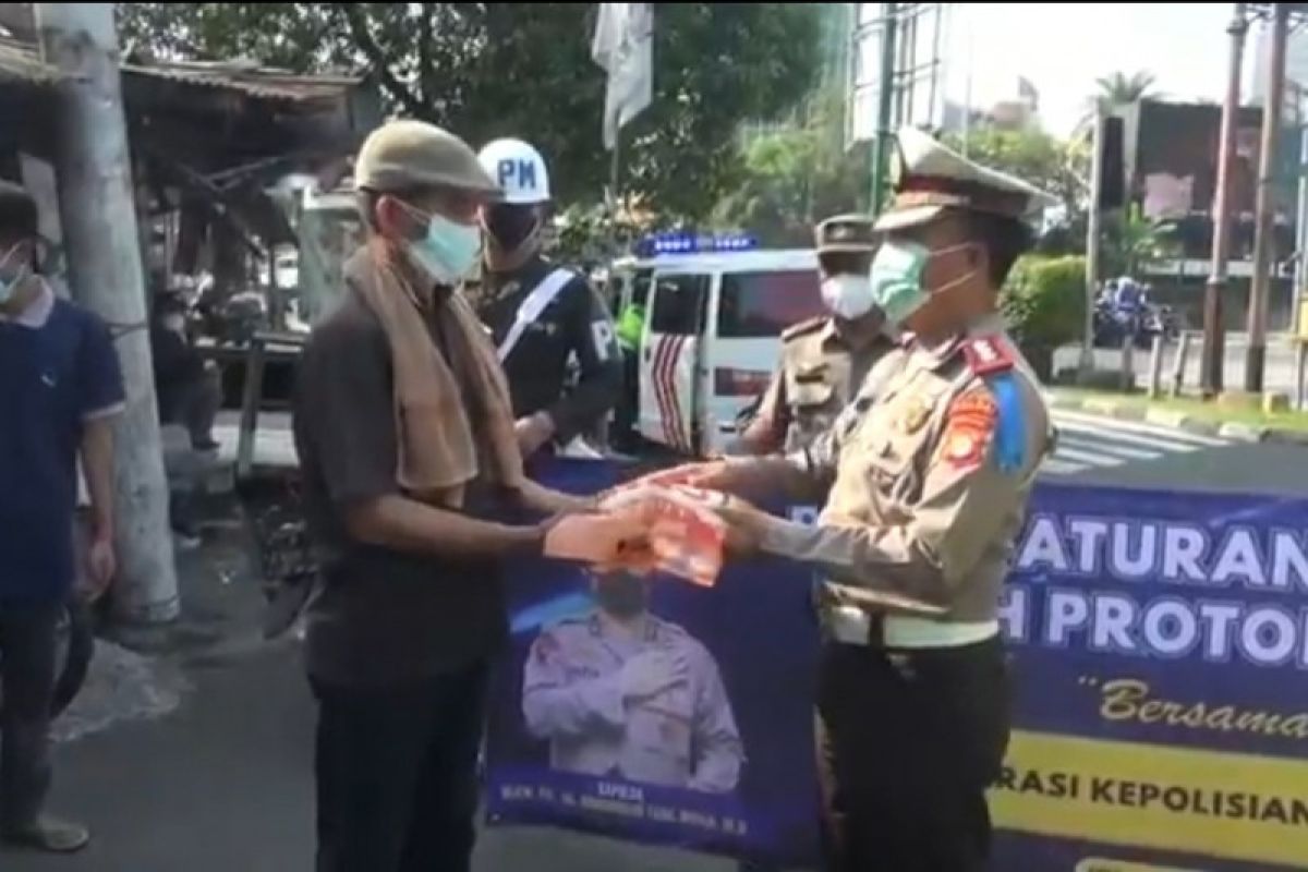 Polisi ingatkan protokol kesehatan dalam Operasi Patuh Jaya