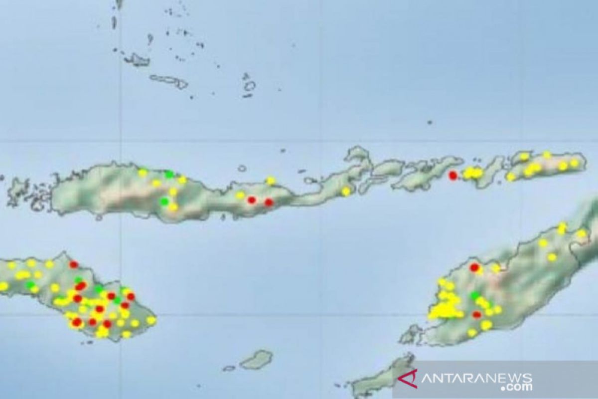 BMKG laporkan 20 titik panas kembali muncul di wilayah NTT