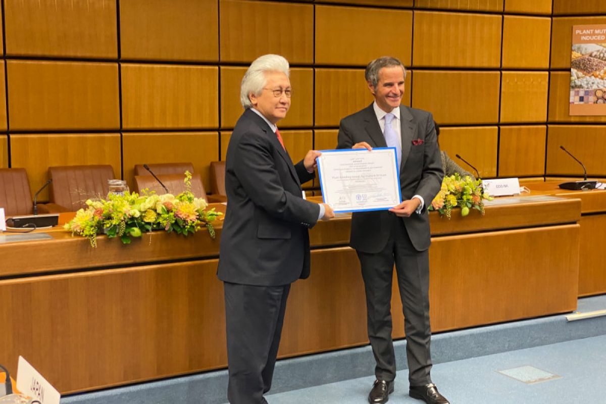 Indonesia receives award from FAO and IAEA