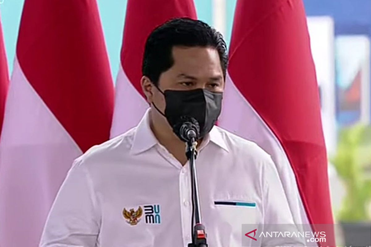 Erick: Pabrik HMS 2 Krakatau Steel buat industri baja lebih kompetitif