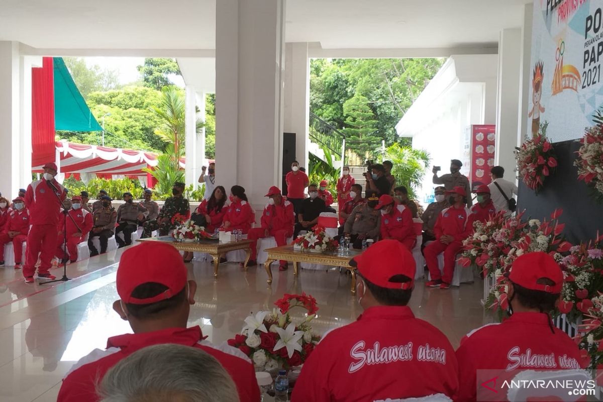 Sulut berangkatkan 129 atlet ke PON Papua