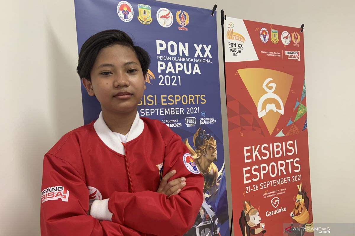 PON Papua-Remaja 13 tahun ini jadi atlet esport termuda PON XX