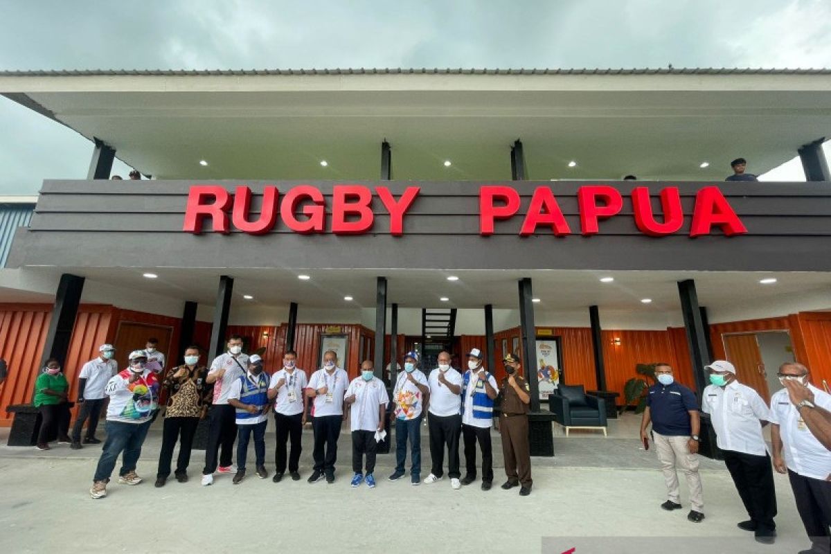 Gubernur Papua resmikan arena pertandingan rugbi PON XX