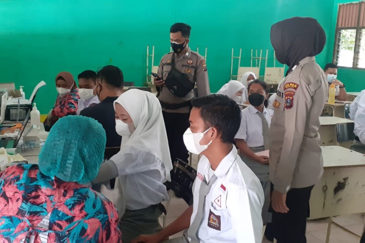 1.250 pelajar Kota Binjai sudah vaksinasi