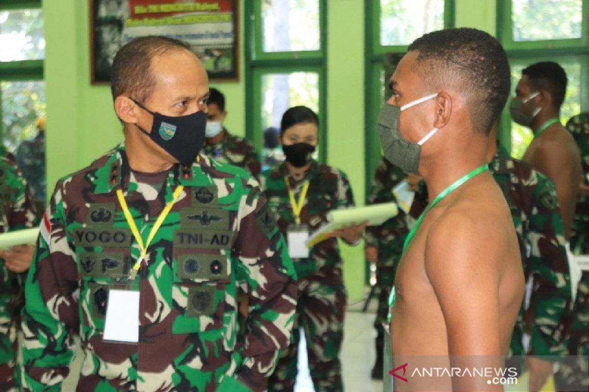 Pangdam XVII/Cenderawasih pimpin sidang parade calon Bintara PK