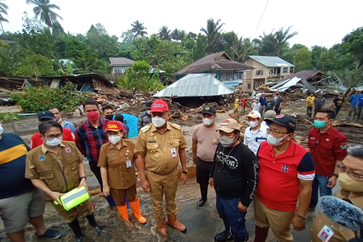 Pemprov Sulawesi Utara pastikan bantuan bagi korban banjir di Minahasa Tenggara