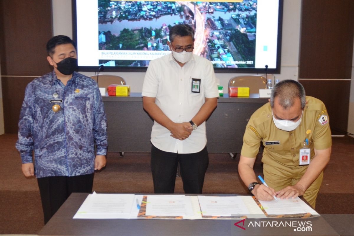 BPJN kerjasamakan pengelolaan Jembatan Alalak dengan Batola dan Banjarmasin