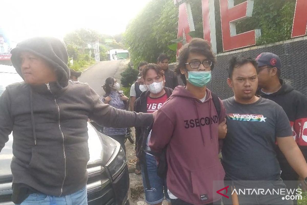 Polda Jambi tangkap terduga pelaku penggelapan Rp2,8 miliar milik Alfamart