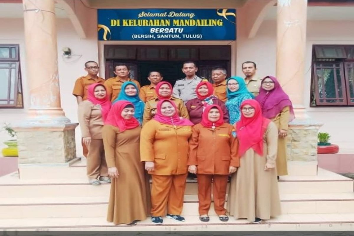 Kelurahan Mandailing Tebing Tinggi terbaik II tingkat Sumut