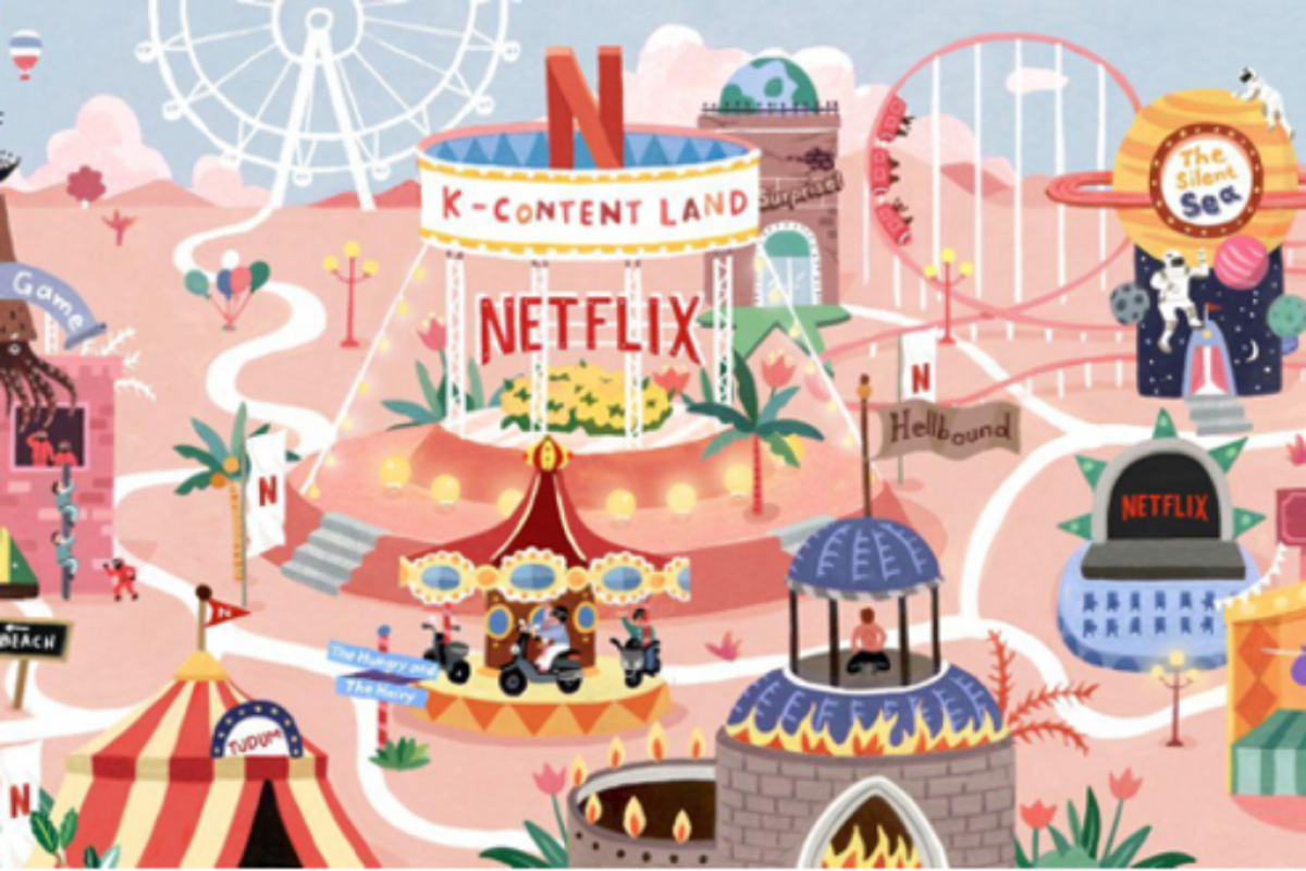 Netflix hadirkan K-Content Land