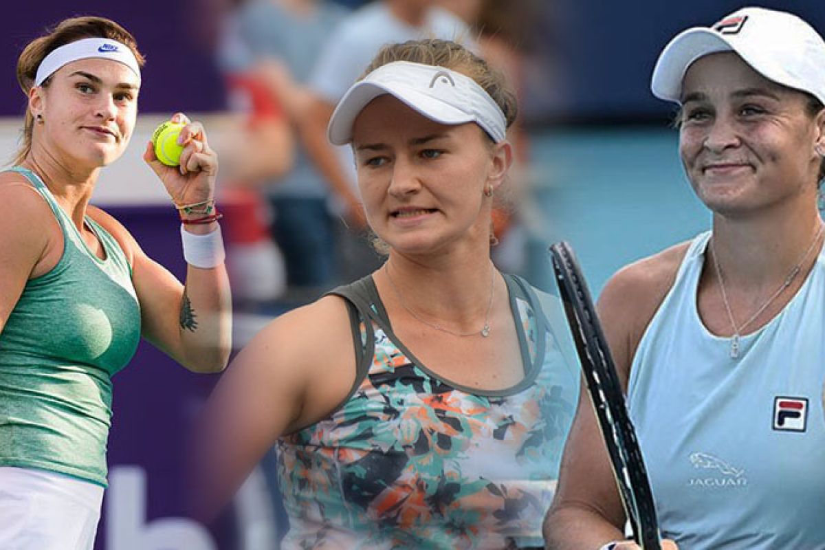 WTA Finals 2021 : Barty, Sabalenka, dan Krejcikova lolos kualifikasi