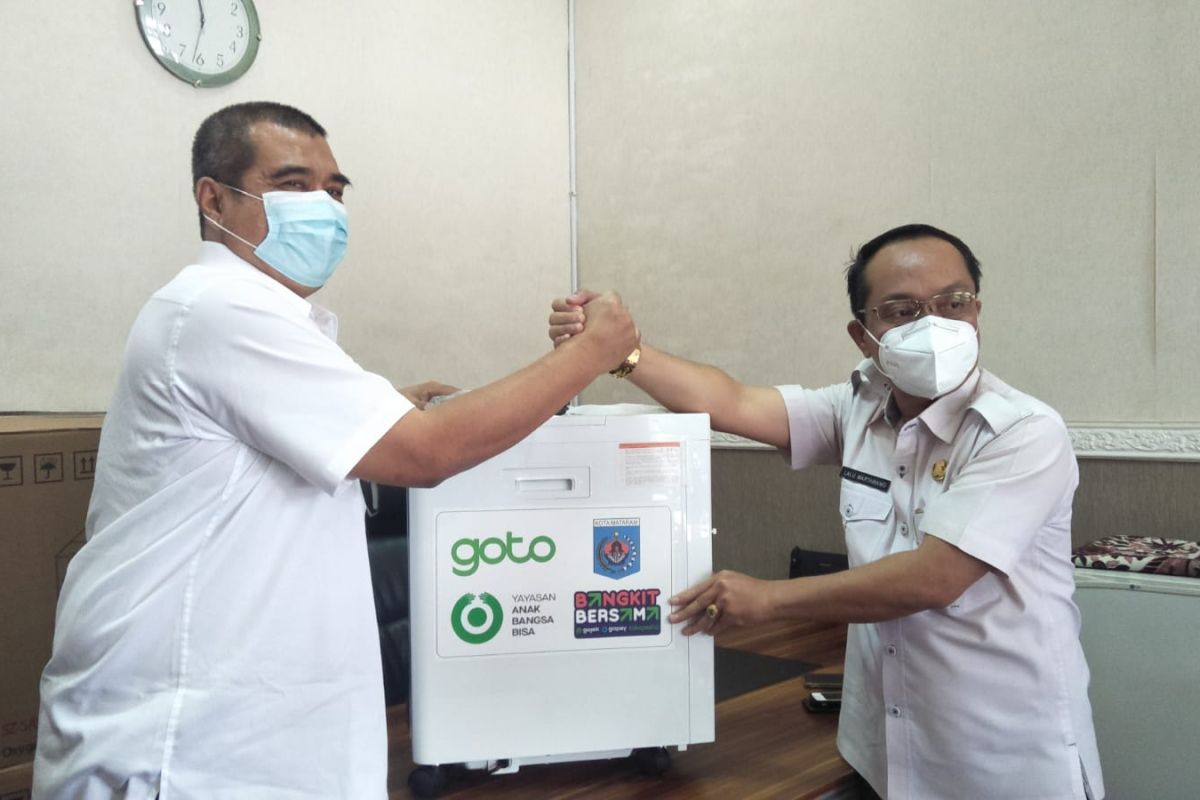 Dinkes Mataram dapatkan bantuan lima alat konsentrator oksigen