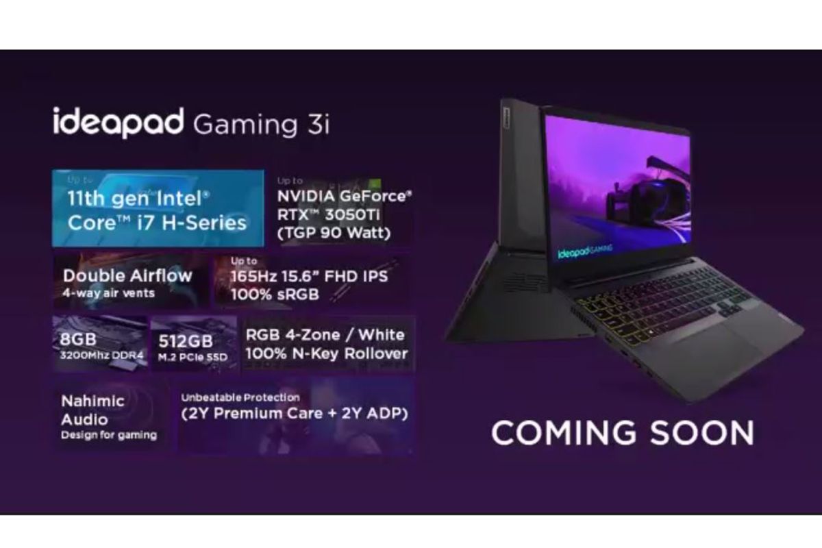 Lenovo perkenalkan IdeaPad Gaming dengan prosesor Intel Gen-11