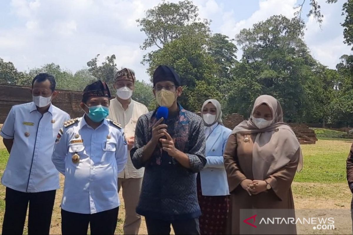 Menteri  Nadiem akan sampaikan potensi mendunia Candi Muara Jambi ke Presiden