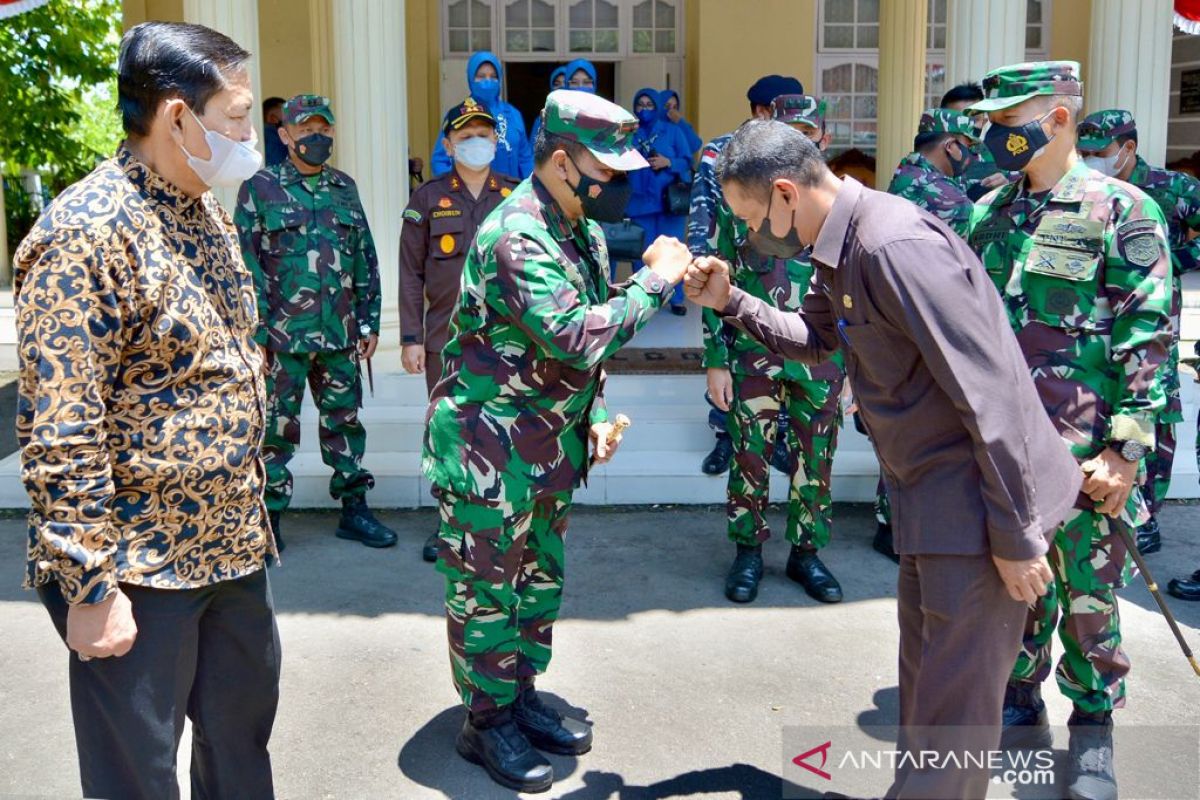 Wali kota Sabang sambut kunker Danlantamal I Belawan