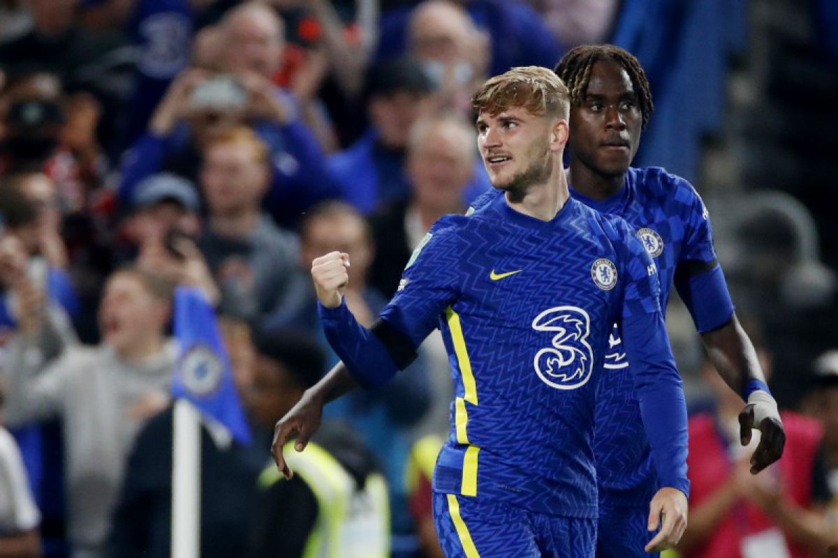 Liga Inggris: Striker Chelsea Timo Werner senang bisa mencetak gol lagi