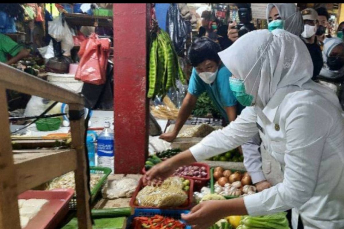 Pemkot Palembang gandeng  BPOM sidak pasar tradisional